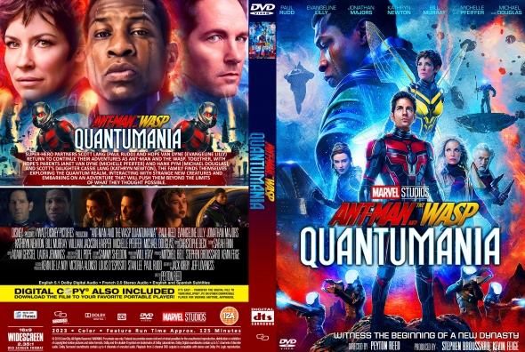 CoverCity DVD Covers Labels Ant Man and the Wasp Quantumania