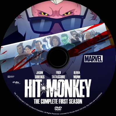 CoverCity - DVD Covers & Labels - Hit-Monkey - Season 1