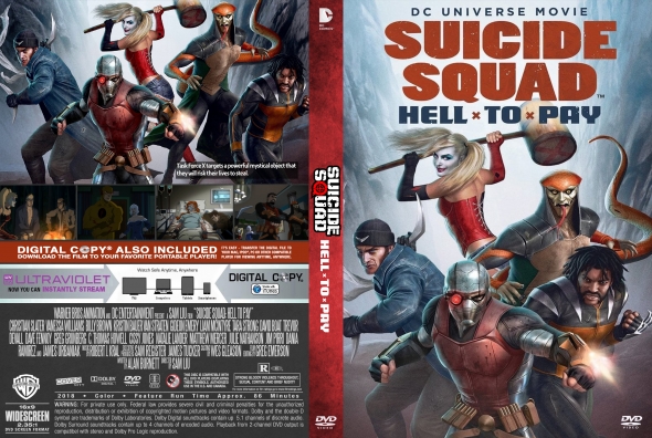 Suicide Squad Hell to Pay DVD Menu 
