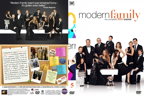 Modern Family - Season 5 (spanning spine)