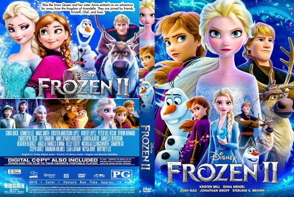 Frozen 2 dvd cover - DVD Covers & Labels by Customaniacs, id