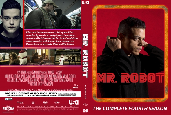 CoverCity - DVD Covers & Labels - Mr. Robot - Season 4