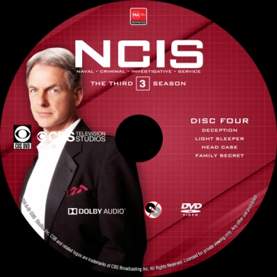 NCIS - Season 3; disc 4