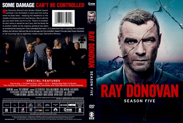 ray donovan dvd label