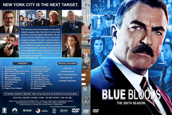 Blue Bloods - Season 6 (spanning spine)