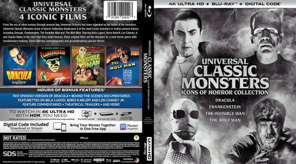 CoverCity DVD Covers Labels Universal Classic Monsters