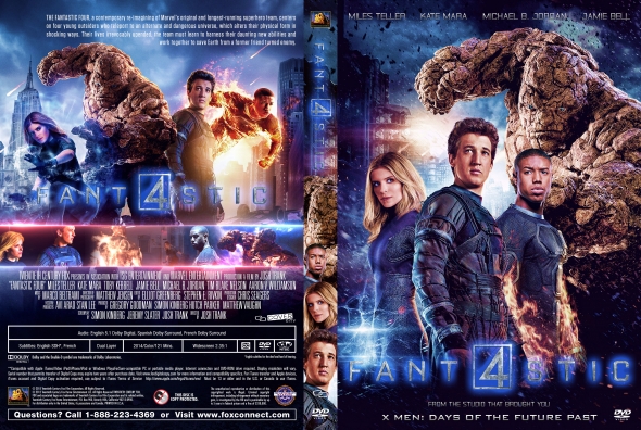 fantastic four dvd cover