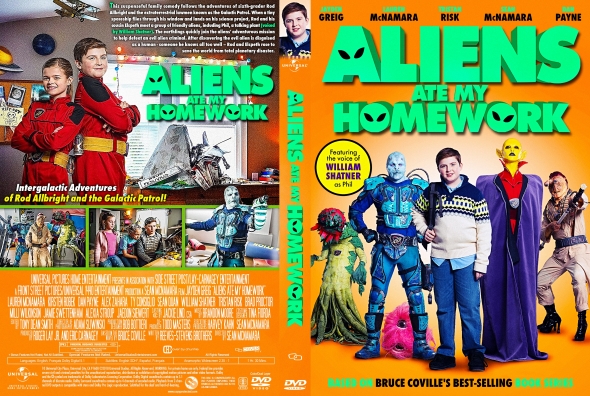 CoverCity DVD Covers Labels Aliens Ate My Homework