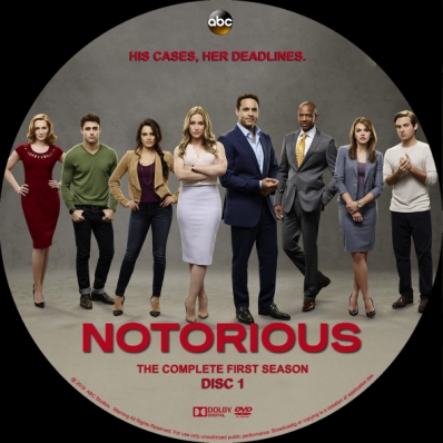 Notorious - Season 1; disc 1