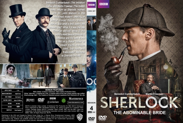 Sherlock - Season 4, Part 1 (spanning spine)