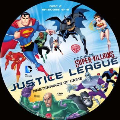 DC Super-Villains: Justice League: Masterminds of Crime (DVD