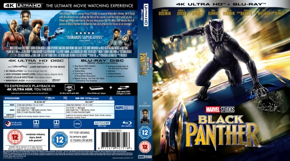 CoverCity - DVD Covers & Labels - Black Panther 4K