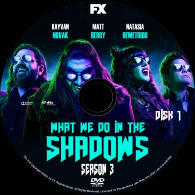 What We Do in the Shadows - Season 3; disk 1