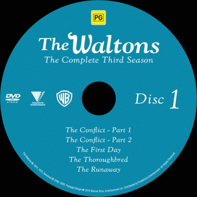 The Waltons - Season 3; disc 1