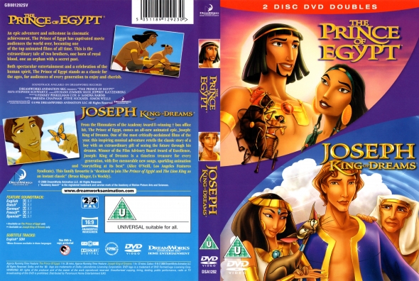 CoverCity - DVD Covers & Labels - The Prince of Egypt / Joseph