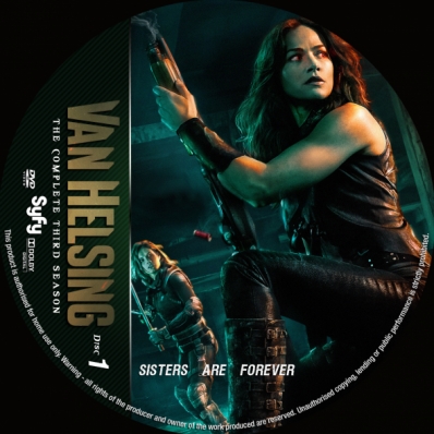 Van Helsing - Season 3; disc 1