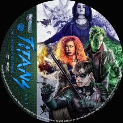 Titans - Season 1; disc 1