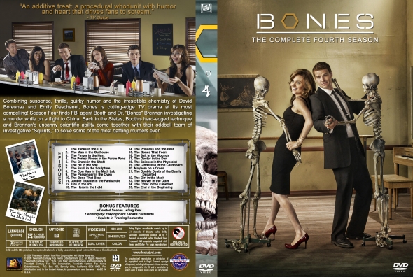 Bones - Season 4 (spanning spine)