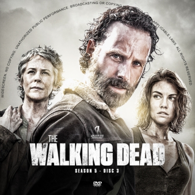 CoverCity - DVD Covers & Labels - The Walking Dead - Season 5; disc 3