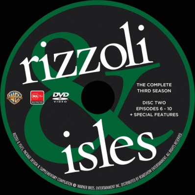 Rizzoli & Isles - Season 3; disc 2