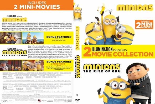 CoverCity DVD Covers Labels Minions 2 Movie Collection