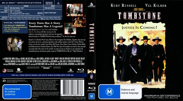 tombstone dvd cover