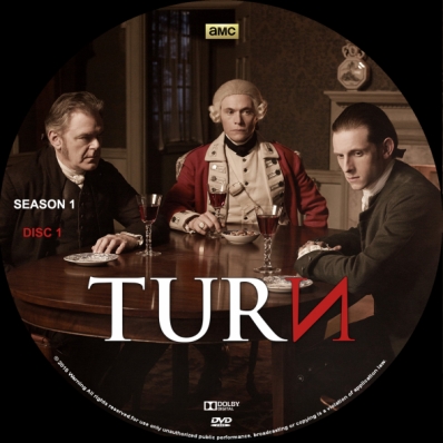 Turn - Season 1; disc 1