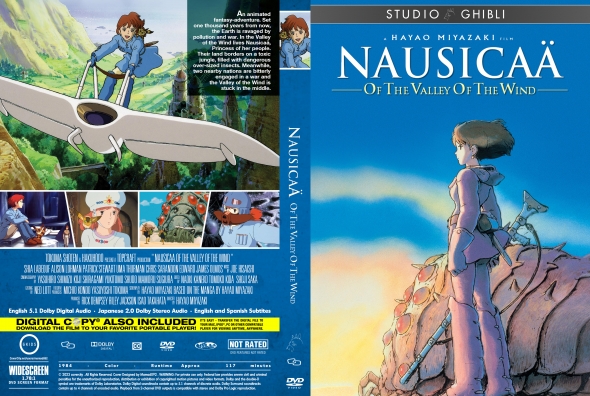 Covercity - Dvd Covers & Labels - Nausicaä Of The Valley Of The Wind