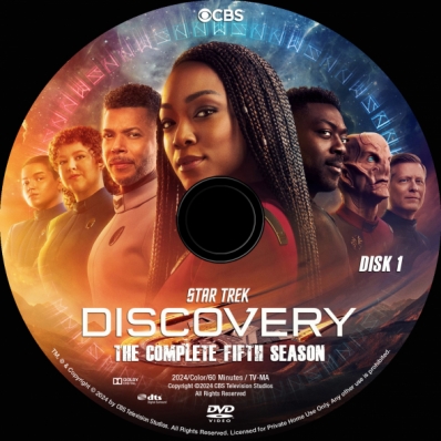 Star Trek: Discovery - Season 5; disk 1