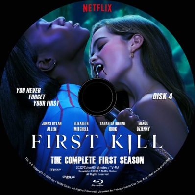 First Kill - Season 1; disk 4