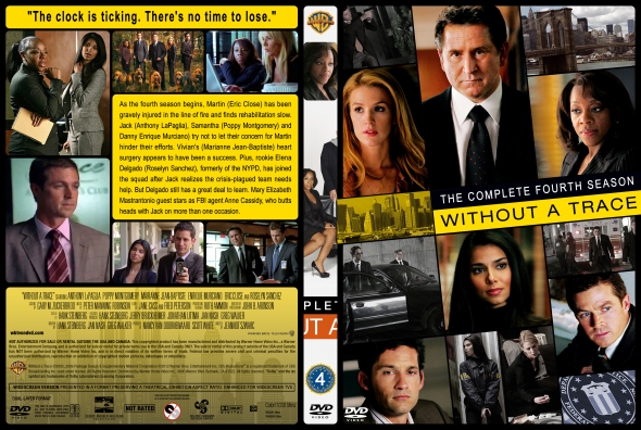 Without a Trace - Season 4 (spanning spine)