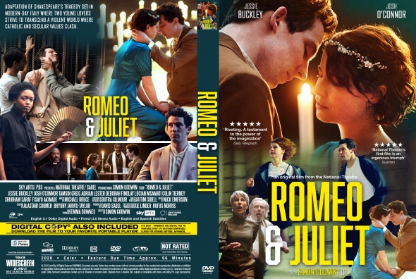 romeo and juliet 2022 dvd cover