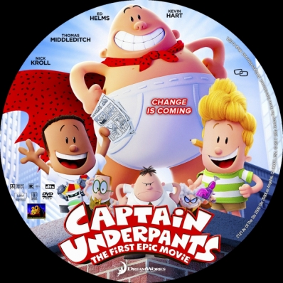 Captain Underpants: The First Epic Movie [DVD]