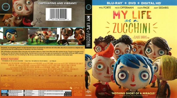 Covercity Dvd Covers And Labels My Life As A Zucchini 