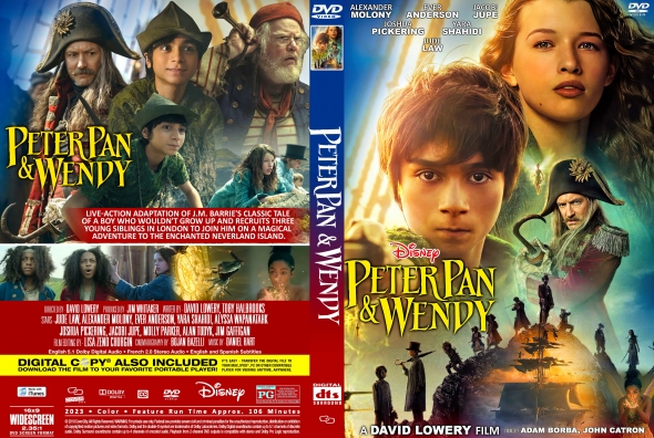 peter pan dvd cover