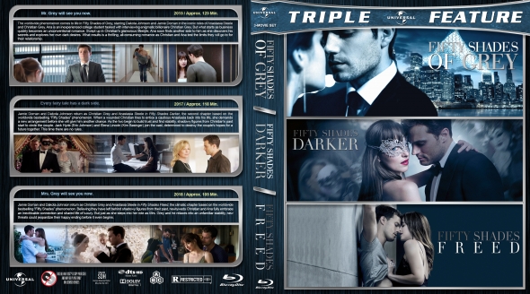 Covercity Dvd Covers And Labels Fifty Shades Of Grey Darker Freed Triple Feature 