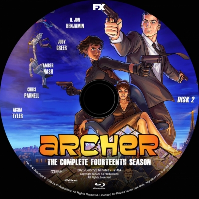 Archer - Season 14; disk 2