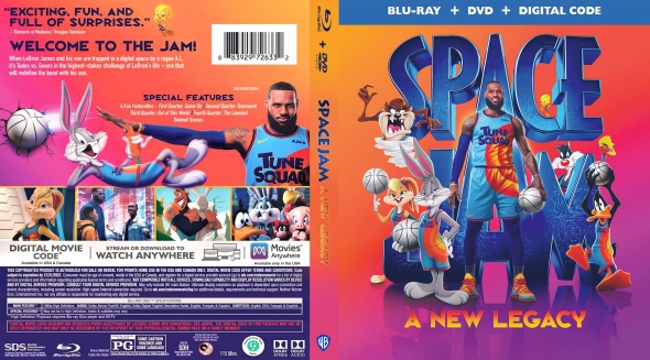 Space Jam: A New Legacy (DVD + Digital)