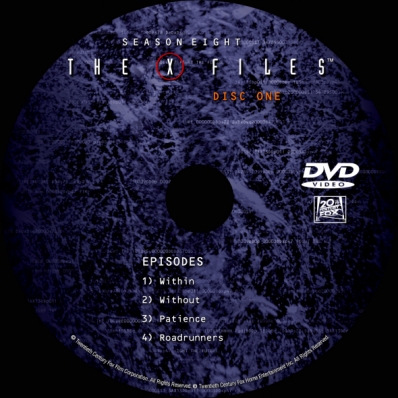 The X-Files - Season 8; disc 1