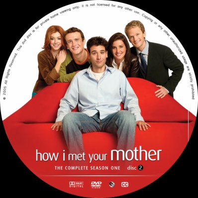 How I Met Your Mother 1; disc 2