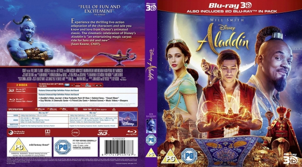 Covercity Dvd Covers Labels Aladdin 3d