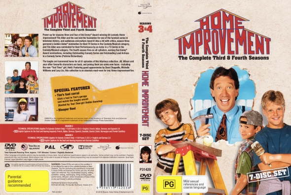 Covercity Dvd Covers And Labels Home Improvement Season 3 And 4