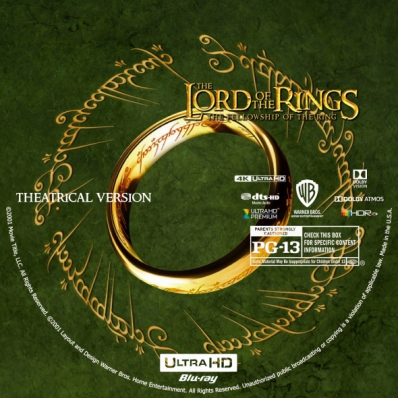 The Lord of the Rings: The Fellowship of the Ring 4K