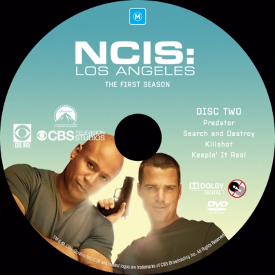 NCIS: Los Angeles - Season 1; disc 2