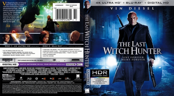 Covercity Dvd Covers And Labels The Last Witch Hunter 4k 0548