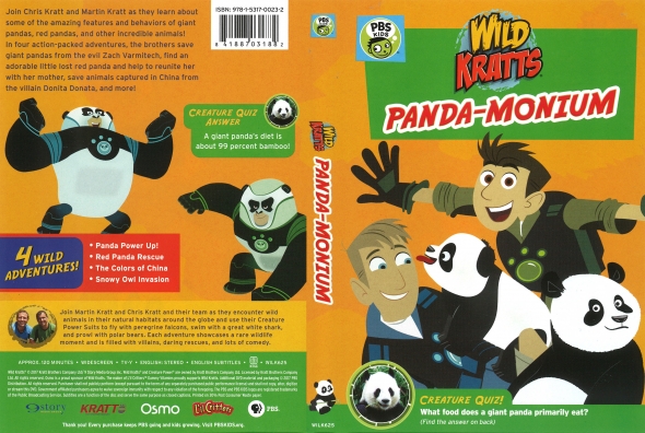 CoverCity - DVD Covers & Labels - Wild Kratts: Panda-Monium