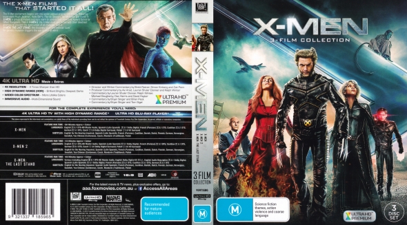 Covercity Dvd Covers And Labels X Men 3 Film Collection 4k 5659