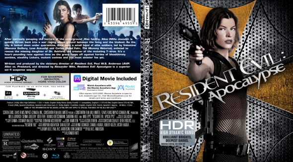 CoverCity - DVD Covers & Labels - Resident Evil: Apocalypse 4K