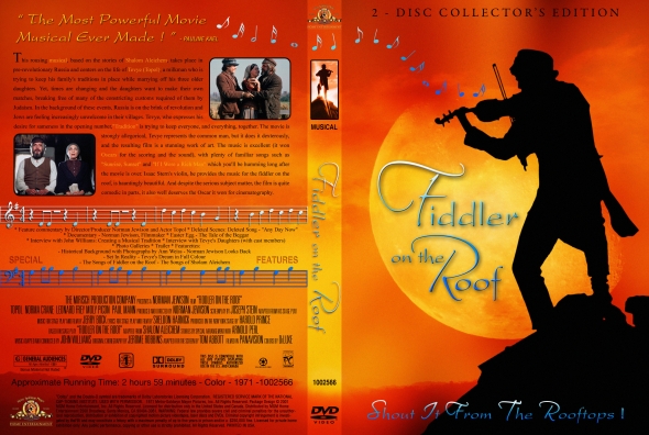 CoverCity DVD Covers Labels Fiddler on the Roof