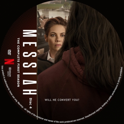 Messiah - Season 1; disc 4